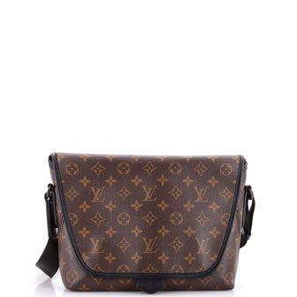 Louis Vuitton Magnetic Messenger Bag Macassar Monogram Canvas