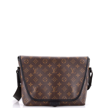 Louis Vuitton Magnetic Messenger Bag Macassar Monogram Canvas