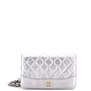 Chanel Gabrielle Wallet on Chain Quilted Aged Calfskin