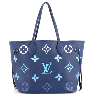 Louis Vuitton Neverfull NM Tote Degrade Monogram Empreinte Giant MM