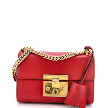 Gucci Padlock Shoulder Bag Leather Small