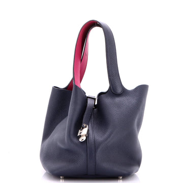 Hermes Eclat Picotin Lock Bag Clemence MM