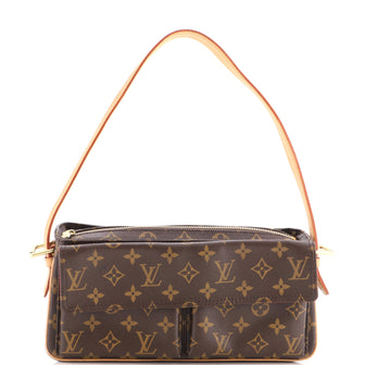 Louis Vuitton Viva Cite Handbag Monogram Canvas MM