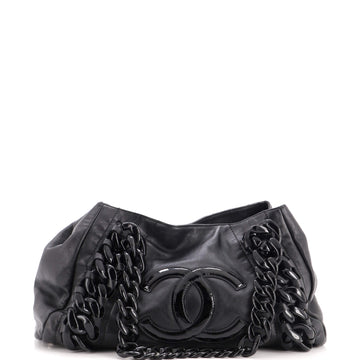 Chanel Resin Modern Chain Tote Calfskin East West