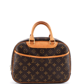 Louis Vuitton Trouville Handbag Monogram Canvas