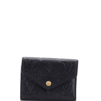 Louis Vuitton Victorine Wallet Monogram Empreinte Leather