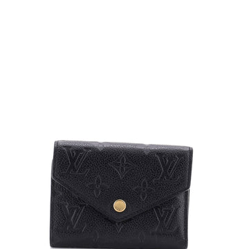 Louis Vuitton Victorine Wallet Monogram Empreinte Leather