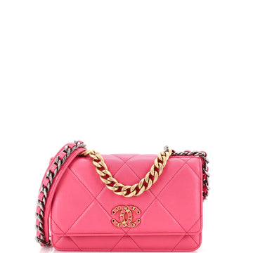 Chanel 19 Wallet on Chain Quilted Lambskin