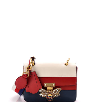 Gucci Queen Margaret Flap Bag Colorblock Leather Medium