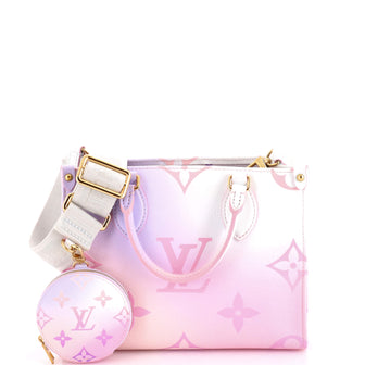 Louis Vuitton OnTheGo Tote Spring in the City Monogram Giant Canvas PM