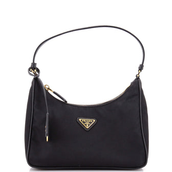 Prada Re-Edition 2005 Hobo Tessuto with Saffiano Leather Mini