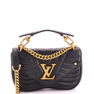 Louis Vuitton New Wave Chain Bag Quilted Leather PM