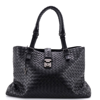 Bottega Veneta Roma Bag Intrecciato Nappa Medium