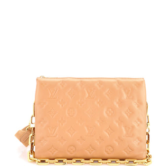 Louis Vuitton Coussin Bag Monogram Embossed Lambskin PM