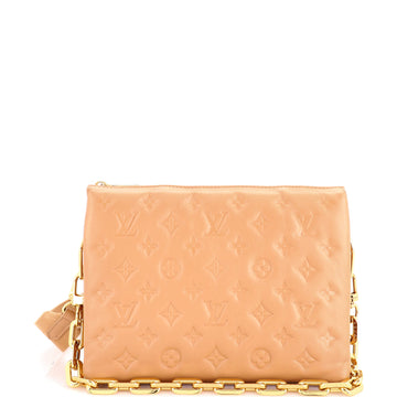 Louis Vuitton Coussin Bag Monogram Embossed Lambskin PM