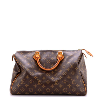 Louis Vuitton Speedy Handbag Monogram Canvas 35