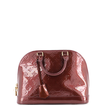 Louis Vuitton Alma Handbag Monogram Vernis PM