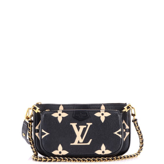 Louis Vuitton Multi Pochette Accessoires Bicolor Monogram Empreinte Giant