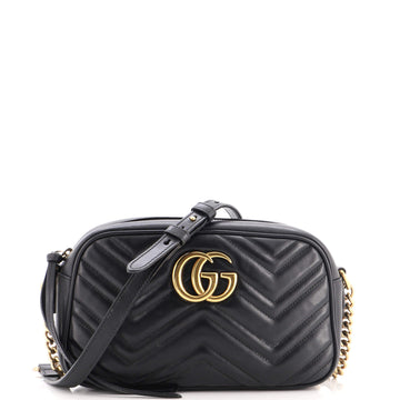 Gucci GG Marmont Shoulder Bag Matelasse Leather Small