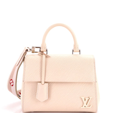 Louis Vuitton Cluny Top Handle Bag Epi Leather Mini