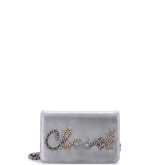 Chanel Chain Signe Wallet on Chain Calfskin