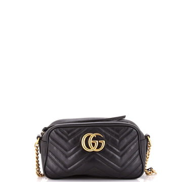 Gucci GG Marmont Shoulder Bag Matelasse Leather Small