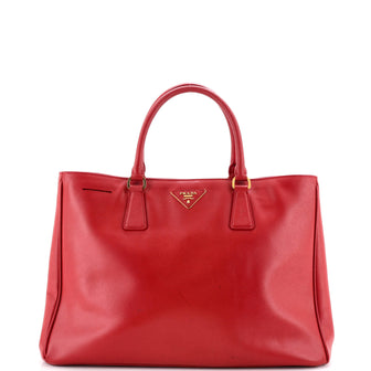 Prada Lux Open Tote Saffiano Leather Large