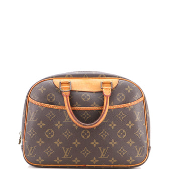 Louis Vuitton Trouville Handbag Monogram Canvas