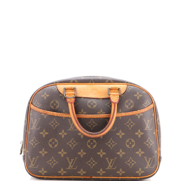 Louis Vuitton Trouville Handbag Monogram Canvas