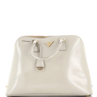 Prada Promenade Bag Spazzolato Leather Large