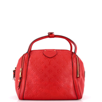 Louis Vuitton Marais Handbag Monogram Empreinte Leather MM