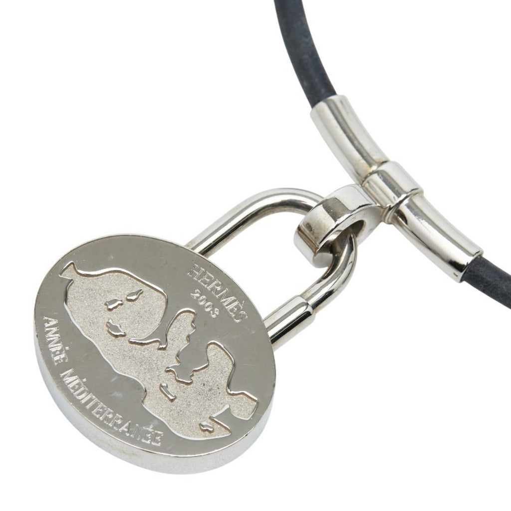 Hermes Mediterranean 2003 Limited Edition Pendant Necklace Leather