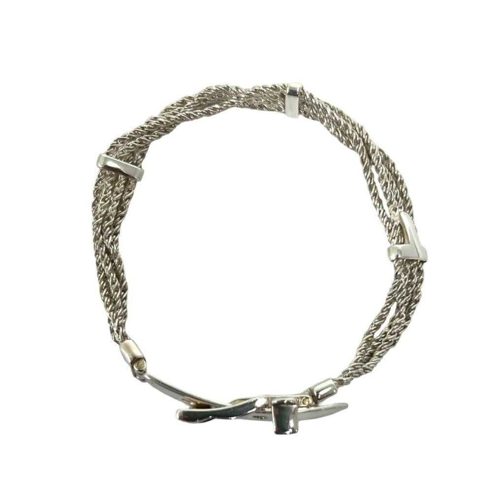 Tiffany & Co. Vintage T-Rope Bracelet Sterling Silver 144131823