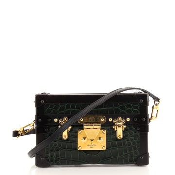 Louis Vuitton Petite Malle Handbag Crocodile