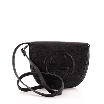 Gucci Soho Kid's Flap Crossbody Leather Mini