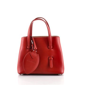 Alaia Mina Tote Leather Small
