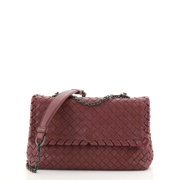 Bottega Veneta Olimpia Crossbody Bag Intrecciato Nappa Baby