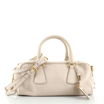 Prada Convertible Bauletto Bag Vitello Daino Medium