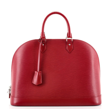 Louis Vuitton Alma Handbag Epi Leather GM