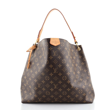 Louis Vuitton Graceful Handbag Monogram Canvas MM