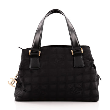 Chanel Travel Line Top Handle Nylon Medium