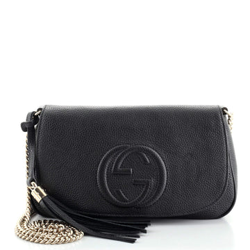 Gucci Soho Chain Crossbody Bag Leather Medium