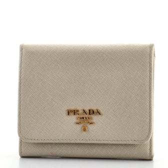 Prada Bifold Wallet Saffiano Leather Small