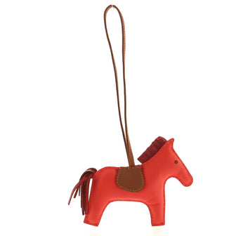 Hermes GriGri Rodeo Bag Charm Leather MM