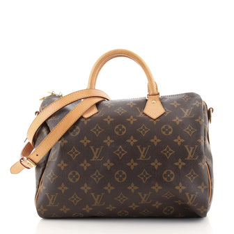 Louis Vuitton Speedy Bandouliere Bag Monogram Canvas 30