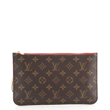 Louis Vuitton Neverfull Pochette Monogram Canvas Large