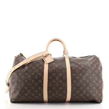 Louis Vuitton Keepall Bandouliere Bag Monogram Canvas 55