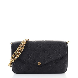 Louis Vuitton Felicie Pochette Monogram Empreinte Leather