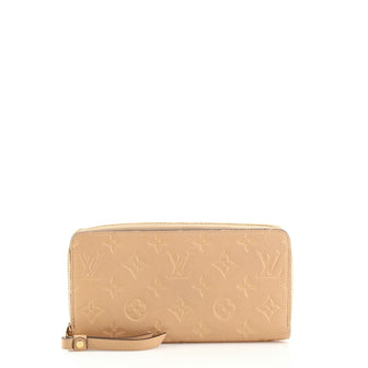 Louis Vuitton Zippy Wallet Monogram Empreinte Leather