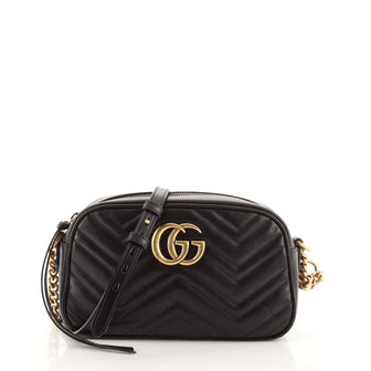 Gucci GG Marmont Shoulder Bag Matelasse Leather Small